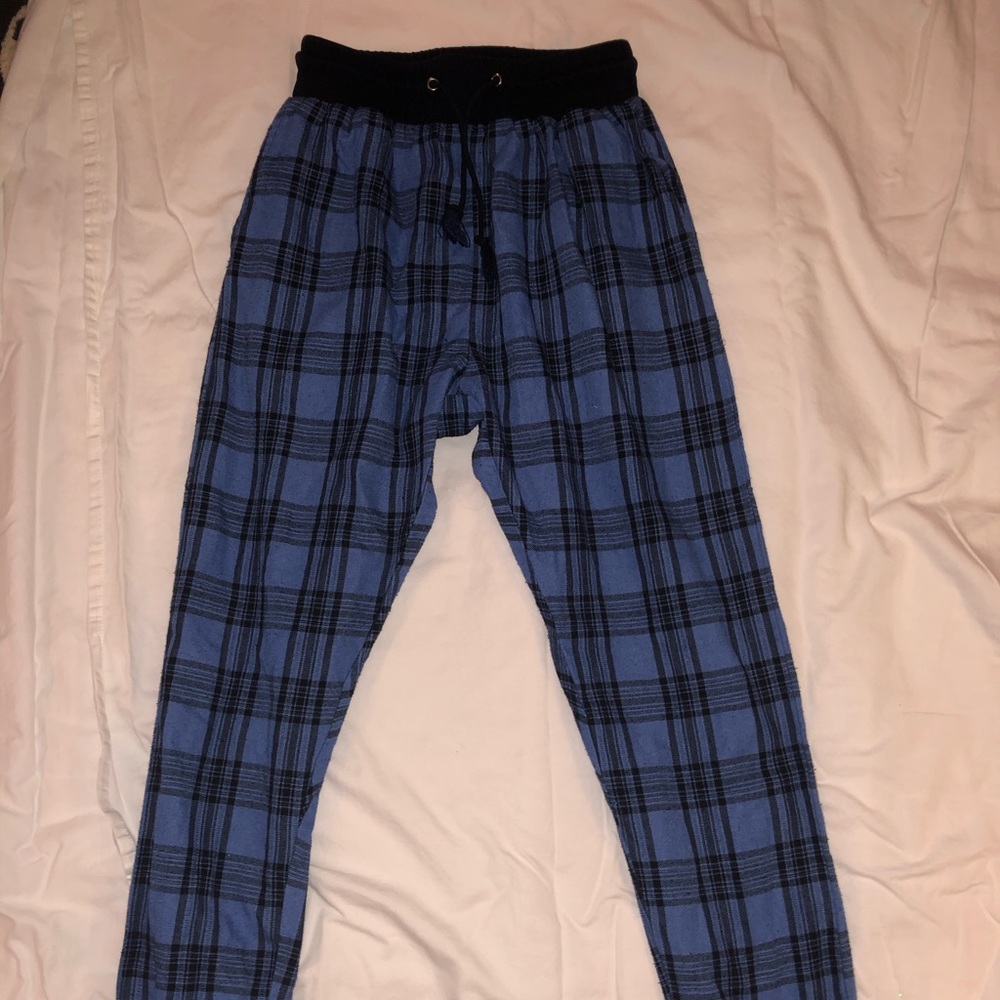 Plaid sweatpants